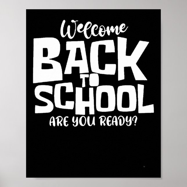 Poster Voltar À Escola 2024-2025 (Frente)