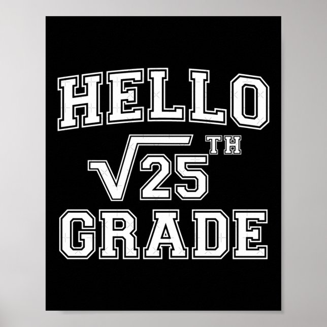 Poster Voltar à Raiz Quadrada do Professor de Matemática  (Frente)