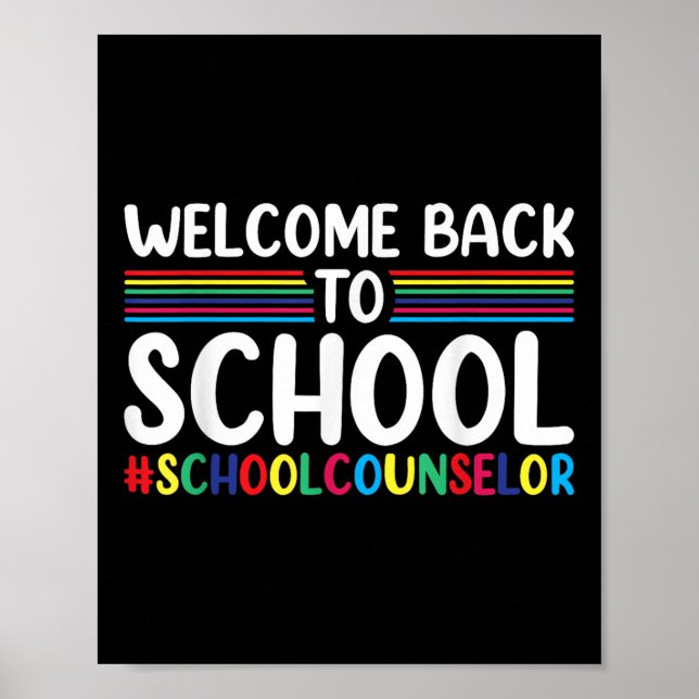Poster Voltar ao Agradecimento do Orientador Escolar Mulh (Frente)
