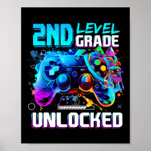 Poster Voltar às Escolas Nível 2ª Série Desbloqueado Game
