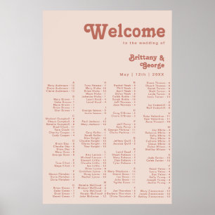 Poster Voltas Simples Vibes Leves Lente Assento Alfabéti