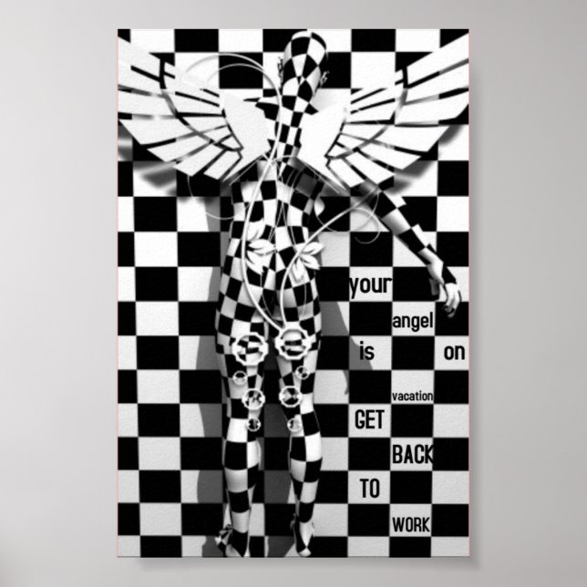 Poster Volte ao trabalho (Frente)