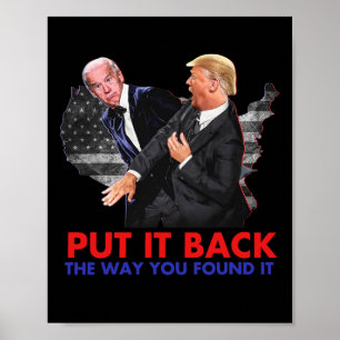 Poster Voltou Da Maneira Que Achou Engraçada Biden &