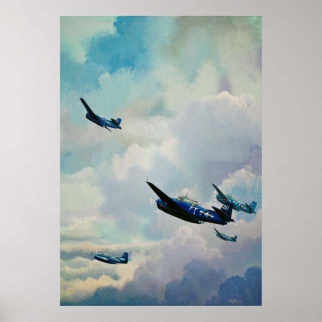 Poster Voo 19 - Esquadrão Perdido (Frente)