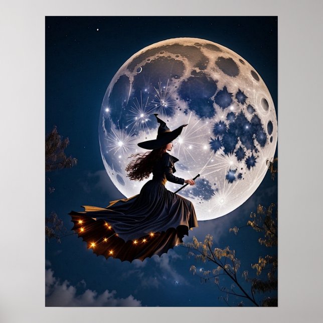 Poster Voo da Bruxa (Frente)