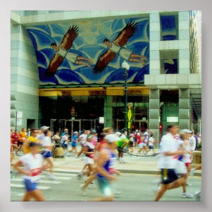 Poster vôo da maratona