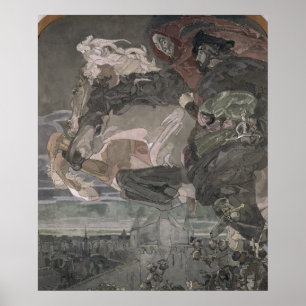 Poster Voo de Faust e Mephistopheles, 1896