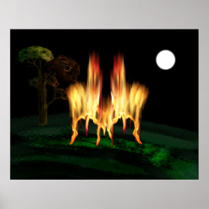 Póster Voo de Fogo