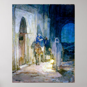 Poster Voo de Henry Ossawa Tanner para o Egito