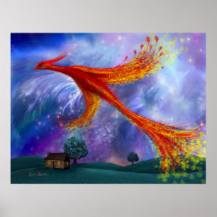 Póster Vôo de Phoenix na noite