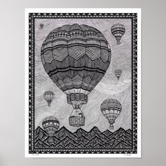 Poster Voo de Tomada (Frente)