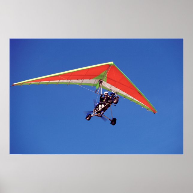 Poster Voo de ultraleve no céu, Cabo Ocidental (Frente)