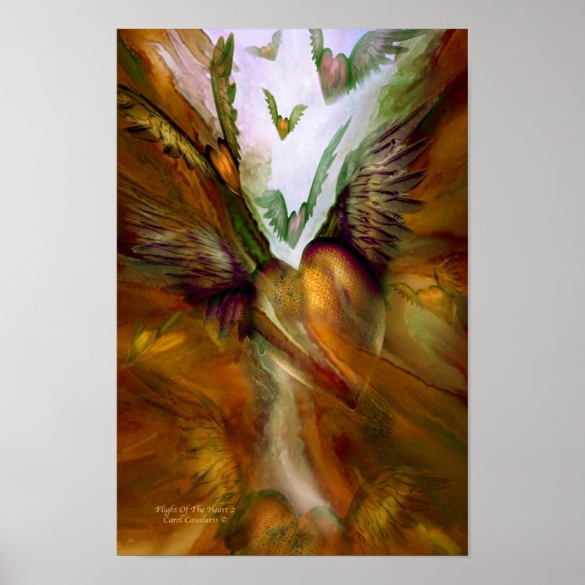 Póster Voo Do Coração 2 Art Poster/Impressão (Frente)