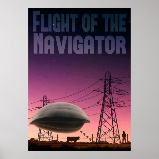 Poster Voo do Navegador (Frente)