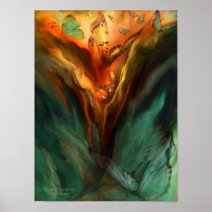 Poster Vôo do poster/impressão da arte do espírito