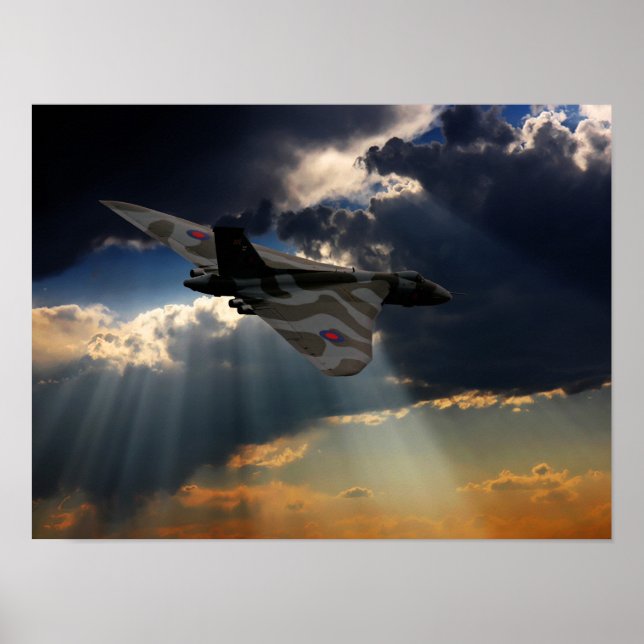 Póster Voo final XH558 (Frente)