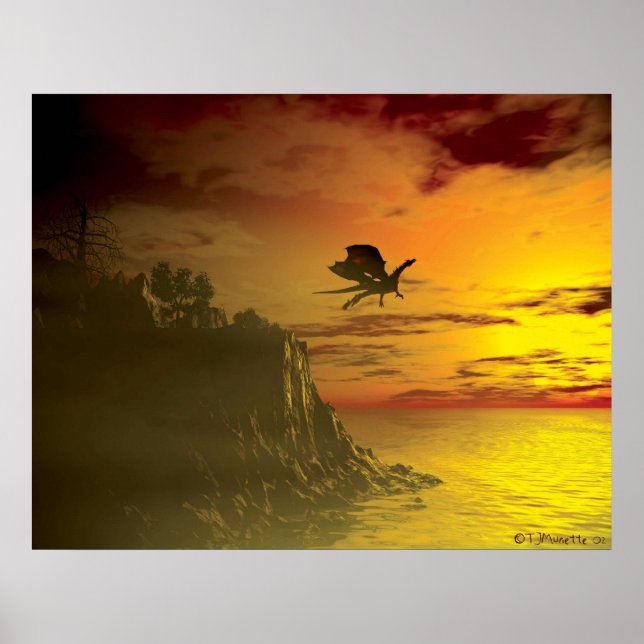 Poster Voo noturno (Frente)