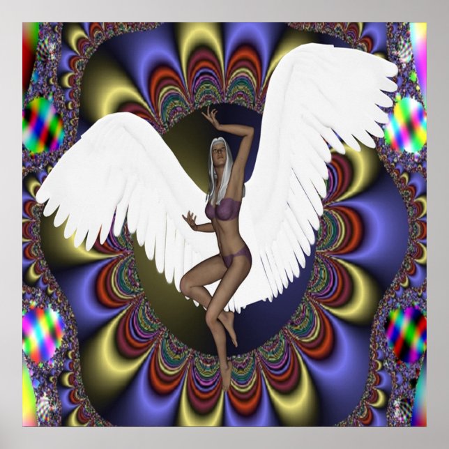 Póster Voo para o caos (Frente)