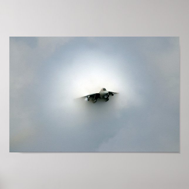 Póster Voo Supersônico (Frente)