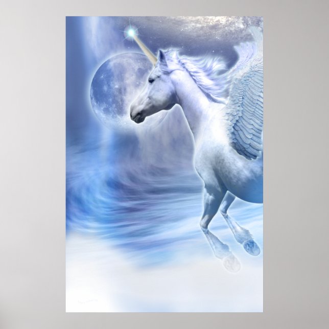 POSTER VOO UNICORN MOON (Frente)