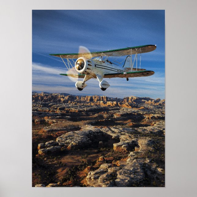 Póster Voo Waco da Manhã (Frente)