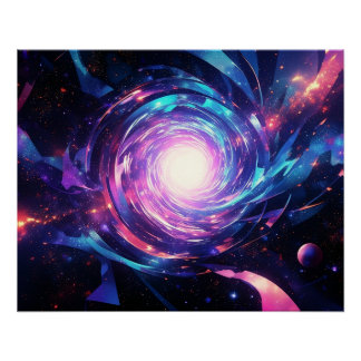 Póster Vortex Cósmico