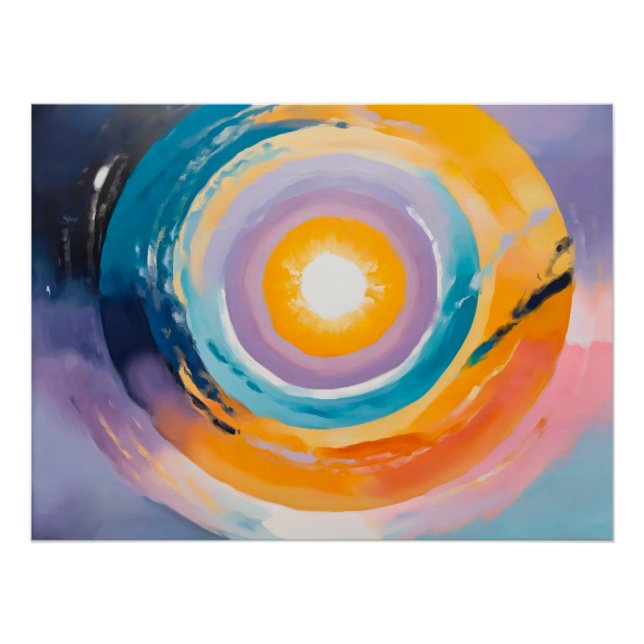 Póster Vórtex Cósmico: Embraço Solar (Frente)