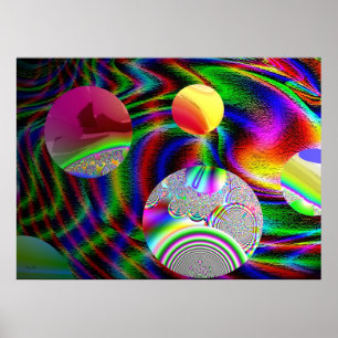 Póster Vortex do tempo