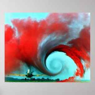 Poster Vortex dos aviões