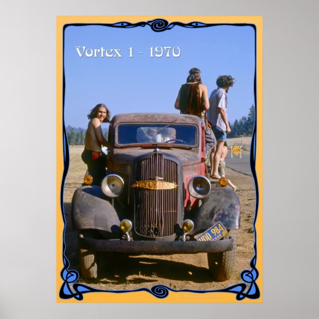 Poster Vórtice 1 - 1970 (Frente)