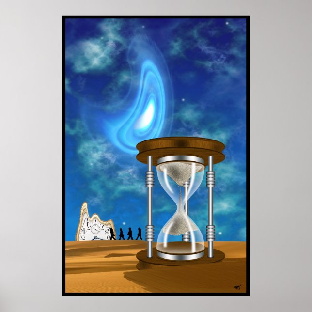 Póster Vórtice Através do Tempo (Frente)