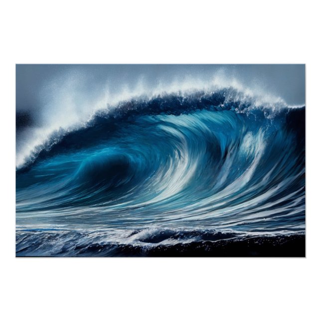 Póster Vórtice Azul (Frente)