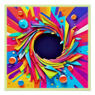 Póster Vórtice da Arte Vitalícia