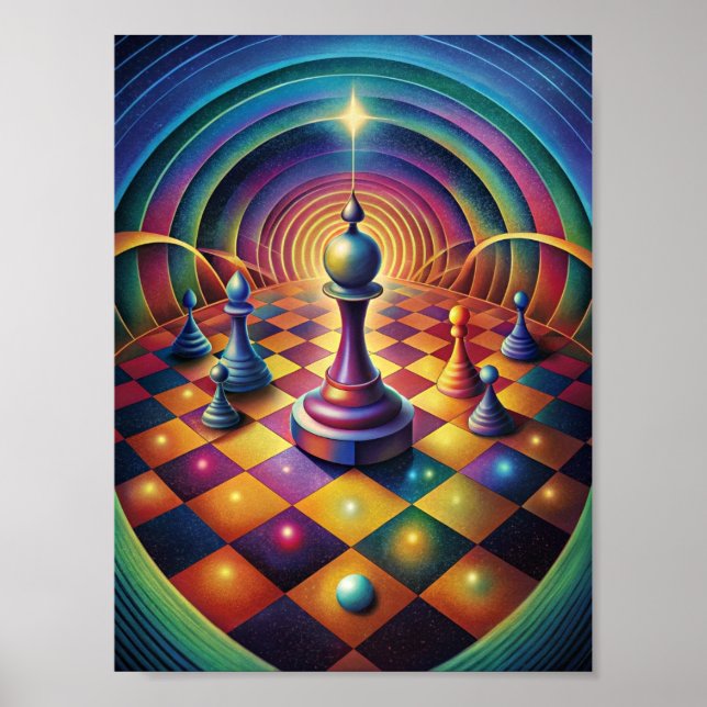 Poster "Vórtice da Estratégia" (Frente)