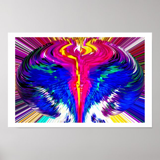 Poster Vórtice de tempo e espaço (Frente)