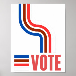 Poster Votação das eleições políticas