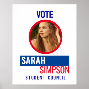 Poster Votação para Presidente de Turma: Eleição do Conse
