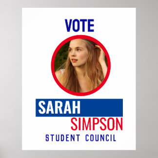 Poster Votação para Presidente de Turma: Eleição do Conse