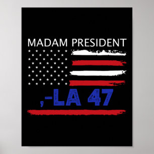 Poster Votamos A Favor Da Senhora Presidente Kamala 47 20