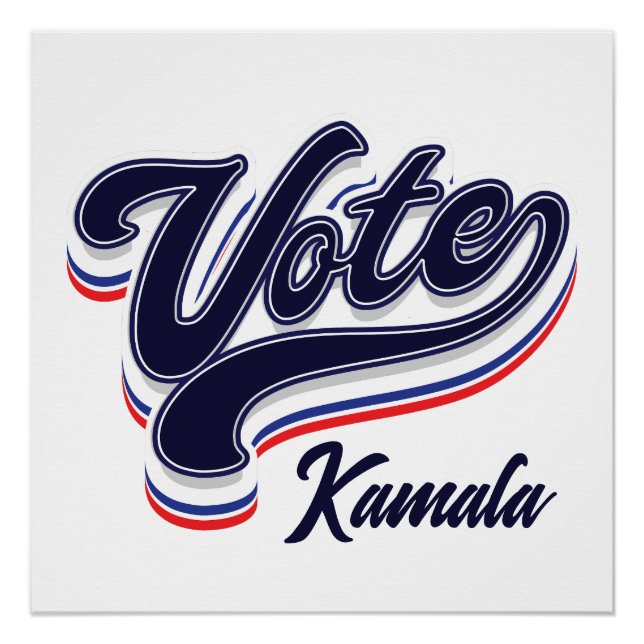 Póster Votar Tipografia - Eleição (Frente)