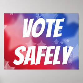 Poster Vote com Segurança