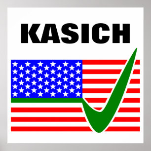 Póster Vote John Kasich para o Presidente 2016
