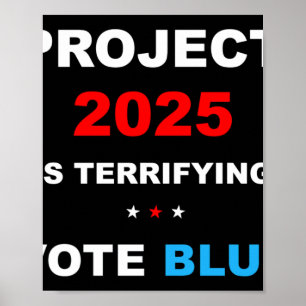 Poster Vote Save Democracy Stop Project 2025 1