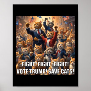 Poster Vote Trump Trump Presidente 2025 - Trump 47º