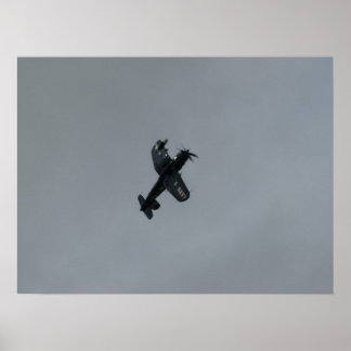 Póster Votei F4U-5NL Corsair.
