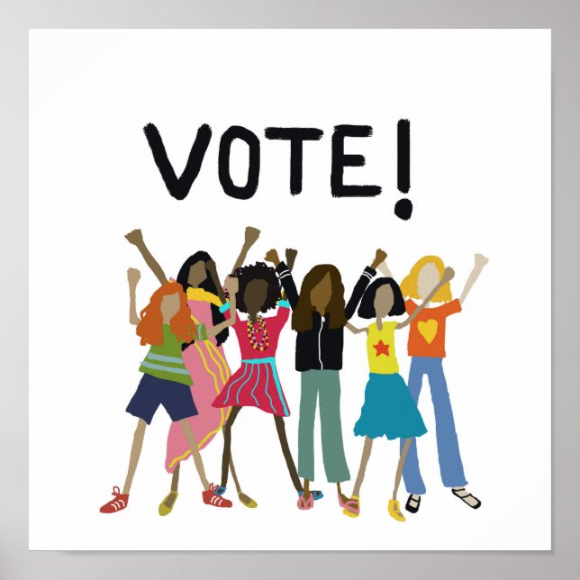 Poster Votem 2020! (Frente)