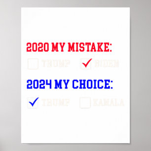 Poster Votem Em Trump - Paz Para O Futuro!