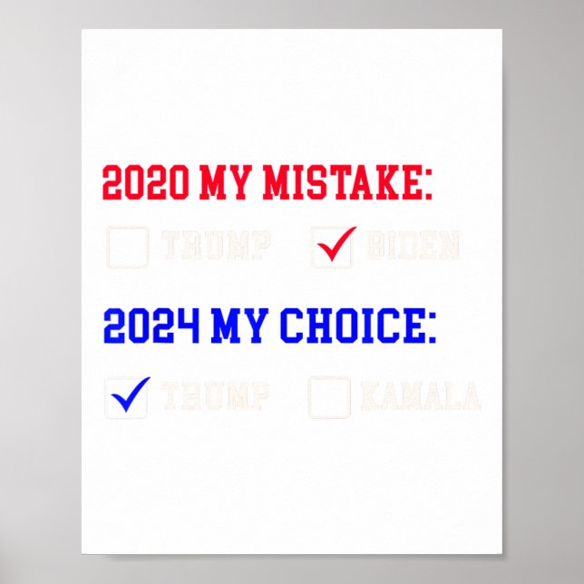 Poster Votem Em Trump - Paz Para O Futuro! (Frente)