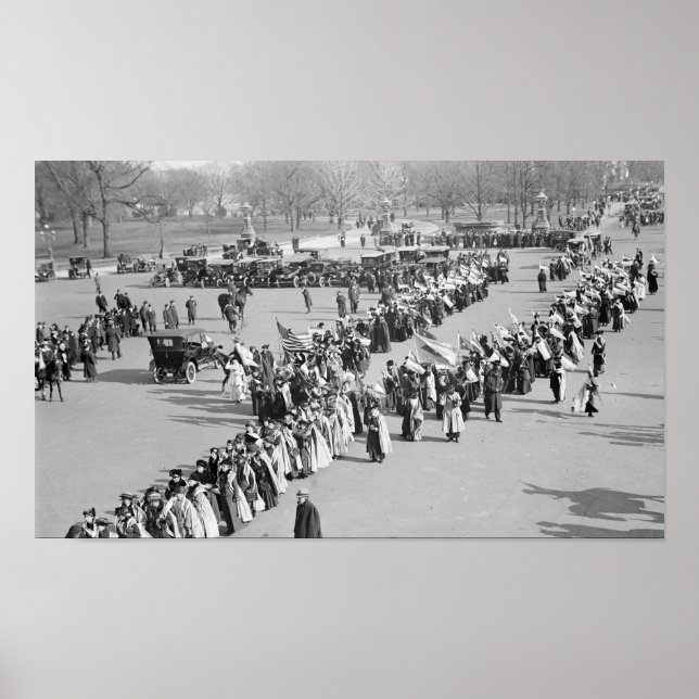 Poster Voting Rights March 1916 (Frente)