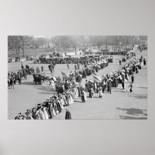 Poster Voting Rights March 1916